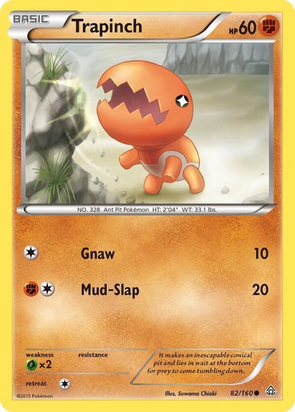 Trapinch 82/160 Normal XY – Primal Clash Trapinch 82/160 Normal XY – Primal Clash