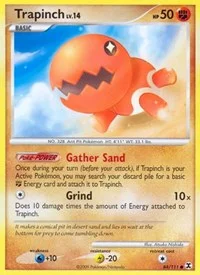 Trapinch | 84/111 | Reverse Holofoil | Rising Rivals