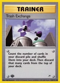 Trash Exchange | 126/132 | 1st Edition | Gym Heroes