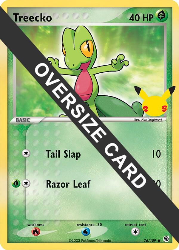 Treecko 076/109 Normal First Partner Pack