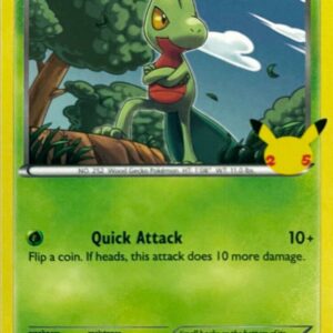 Treecko 3/25 003/025 Holofoil McDonald’s 25th Anniversary Promos