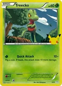 Treecko | 3/25 | 003/025 | Holofoil | McDonald's 25th Anniversary Promos