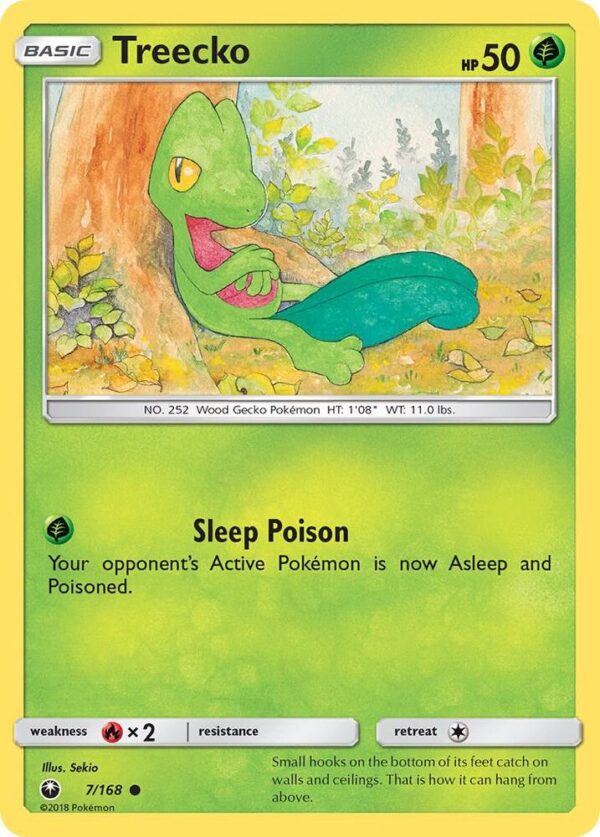 Treecko (7) 7/168 Normal SM – Celestial Storm