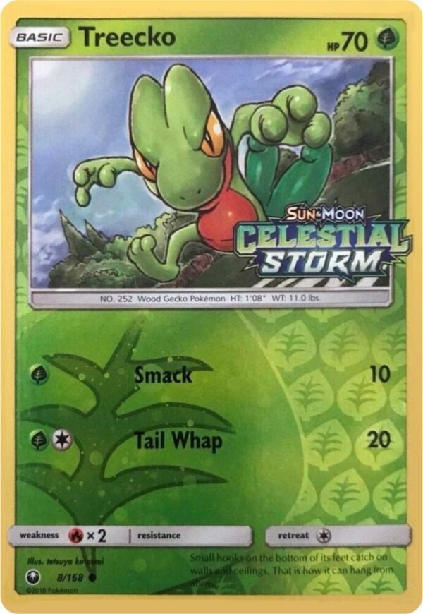 Treecko 8/168 (Toys R Us) 008/168 Reverse Holofoil Miscellaneous Cards & Products