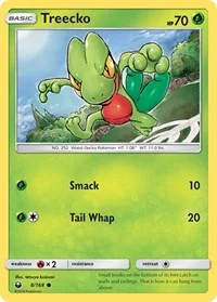 Treecko (8) | 8/168 | Normal | SM - Celestial Storm