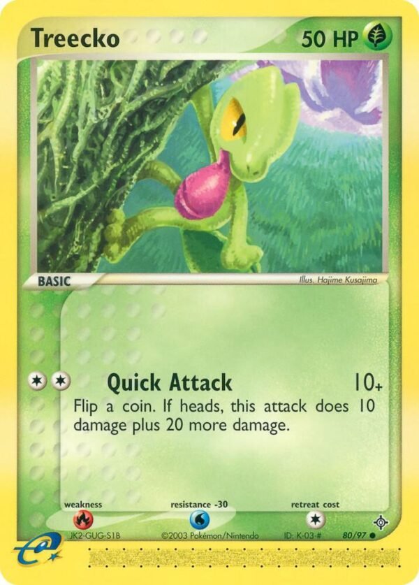 Treecko 80/97 Normal Dragon