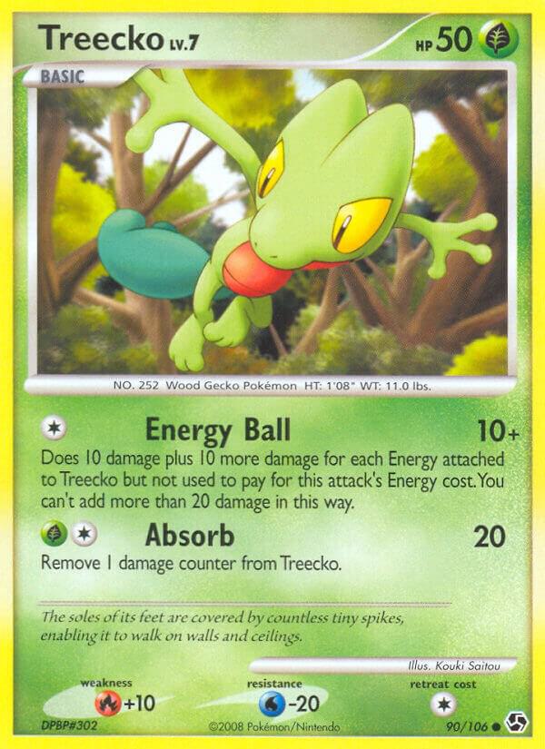 Treecko 90/106 Normal Great Encounters