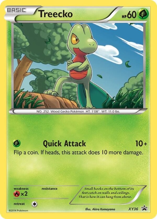 Treecko XY36 Holofoil XY Promos