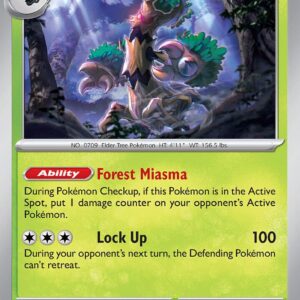 Trevenant 012/197 Reverse Holofoil SV03: Obsidian Flames