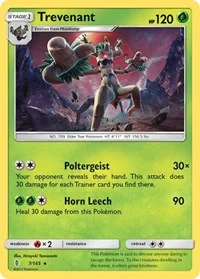 Trevenant | 7/145 | Reverse Holofoil | SM - Guardians Rising