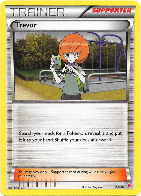Trevor (Wigglytuff) 24/30 Normal XY Trainer Kit: Bisharp & Wigglytuff