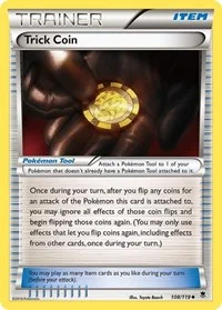 Trick Coin | 108/119 | Reverse Holofoil | XY - Phantom Forces