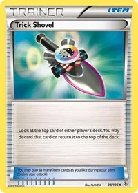 Trick Shovel | 98/106 | Reverse Holofoil | XY - Flashfire