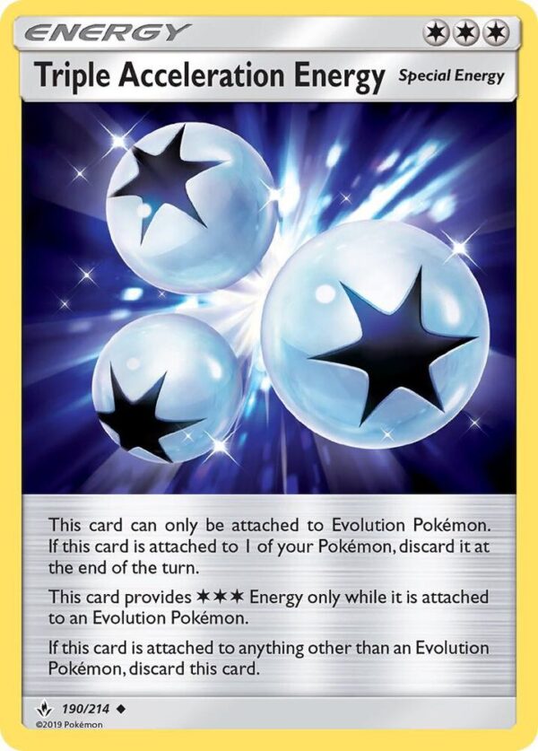 Triple Acceleration Energy 190/214 Normal SM – Unbroken Bonds Triple Acceleration Energy 190/214 Normal SM – Unbroken Bonds