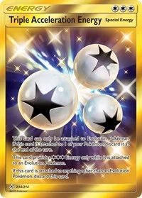 Triple Acceleration Energy (Secret) | 234/214 | Holofoil | SM - Unbroken Bonds
