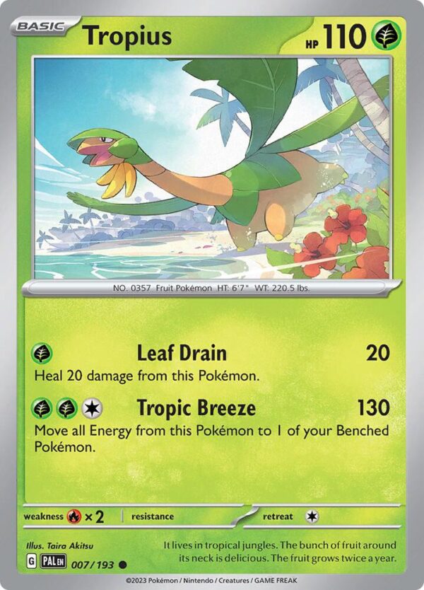 Tropius 007/193 Normal SV02: Paldea Evolved