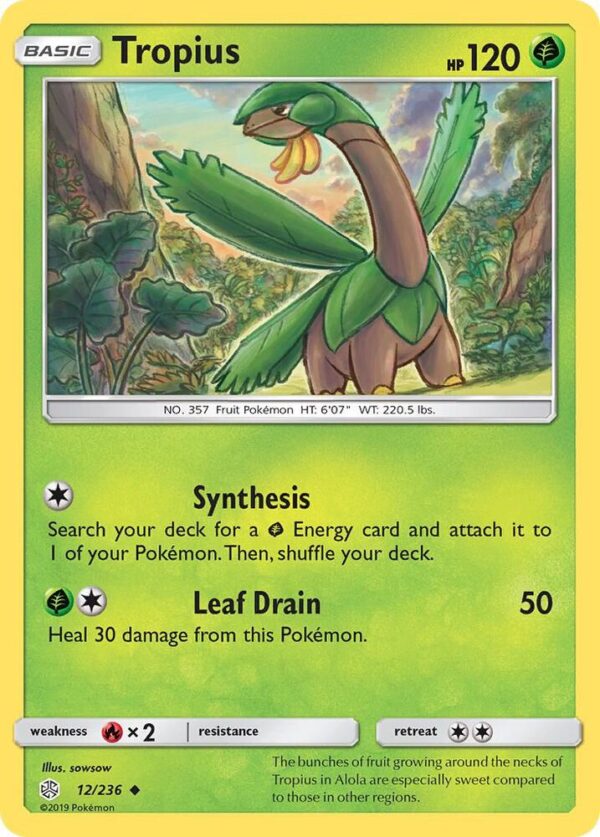 Tropius 12/236 Normal SM – Cosmic Eclipse