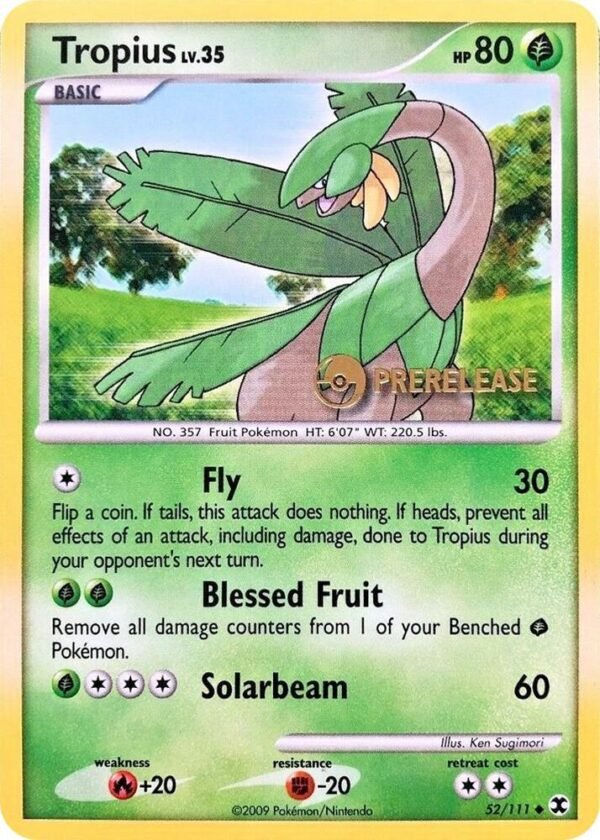 Tropius 52/111 (Prerelease) Normal Nintendo Promos