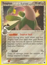 Tropius (Delta Species) | 23/101 | Reverse Holofoil | Dragon Frontiers