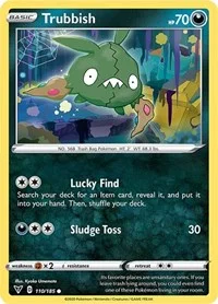 Trubbish | 110/185 | Reverse Holofoil | SWSH04: Vivid Voltage