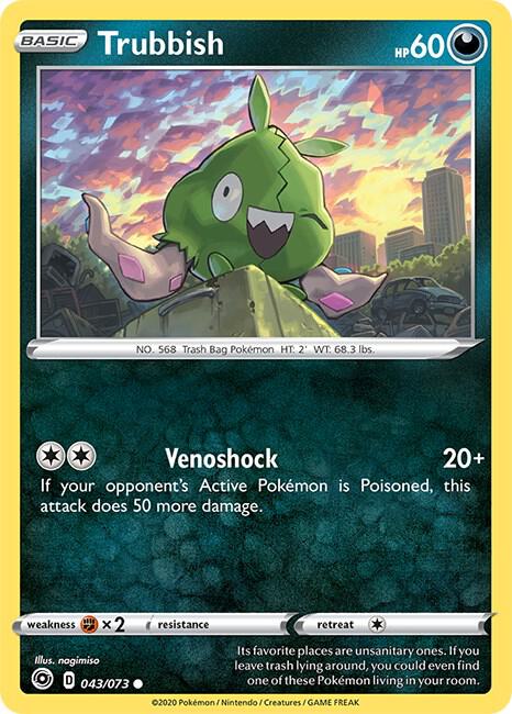 Trubbish 43/73 Reverse Holofoil Champion’s Path