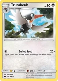 Trumbeak | 107/149 | Reverse Holofoil | SM Base Set