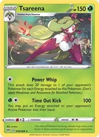 Tsareena | 016/189 | Reverse Holofoil | SWSH03: Darkness Ablaze