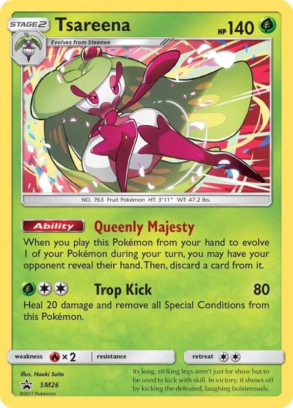 Tsareena SM26 Holofoil SM Promos