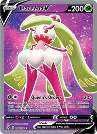 Tsareena V (Full Art) | 246/264 | Holofoil | SWSH08: Fusion Strike
