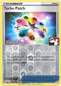Turbo Patch | 172/189 (Pokemon League) [Thank You] | Reverse Holofoil | League & Championship Cards