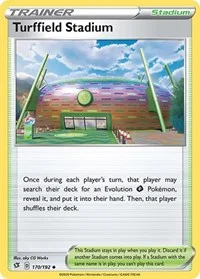 Turffield Stadium | 170/192 | Reverse Holofoil | SWSH02: Rebel Clash