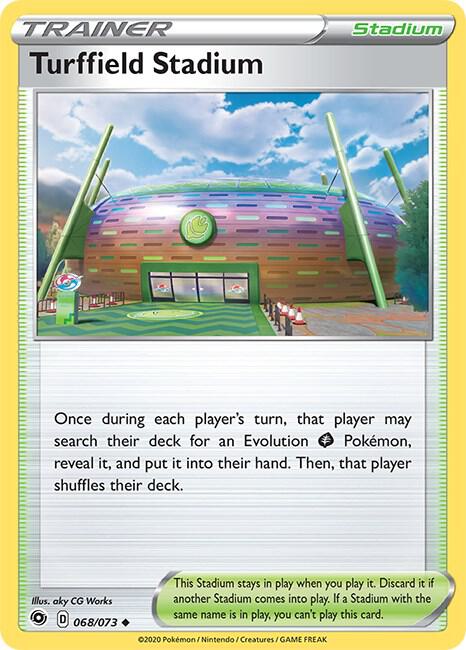 Turffield Stadium 68/73 Reverse Holofoil Champion’s Path