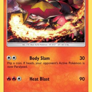 Turtonator 17/145 Reverse Holofoil SM – Guardians Rising