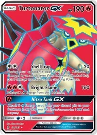 Turtonator GX (Full Art) | 131/145 | Holofoil | SM - Guardians Rising