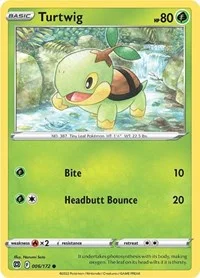 Turtwig | 006/172 | Normal | SWSH09: Brilliant Stars