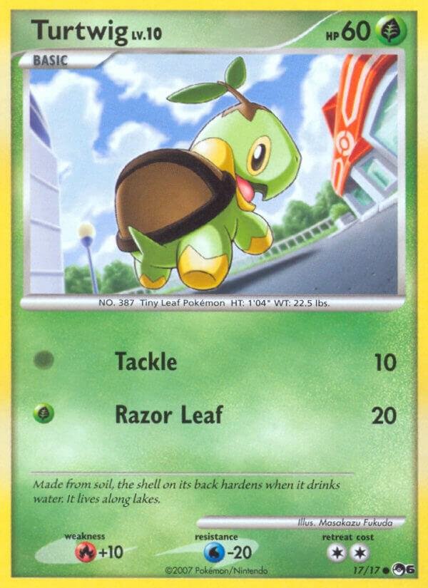 Turtwig 017/017 Normal POP Series 6
