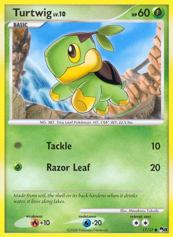 Turtwig 017/017 Normal POP Series 8