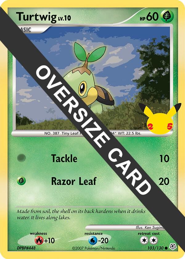 Turtwig 103/130 Normal First Partner Pack