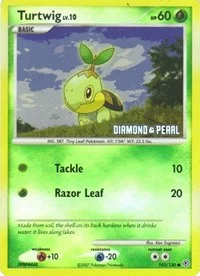 Turtwig | 103/130 [Diamond & Pearl] | Reverse Holofoil | Burger King Promos