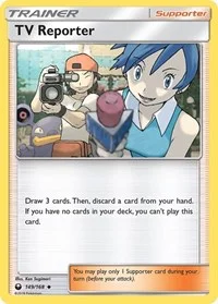 TV Reporter | 149/168 | Normal | SM - Celestial Storm