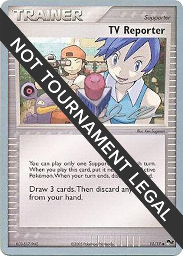 TV Reporter 2006 (Jason Klaczynski) 11/17 Normal World Championship Decks