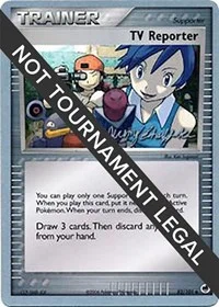 TV Reporter | 2007 (Jeremy Scharff-Kim) | 82/101 | Normal | World Championship Decks