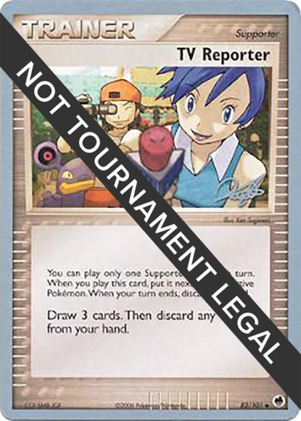 TV Reporter 2008 (Paul Atanassov) 82/101 Normal World Championship Decks