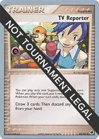 TV Reporter | 2008 (Paul Atanassov) | 82/101 | Normal | World Championship Decks