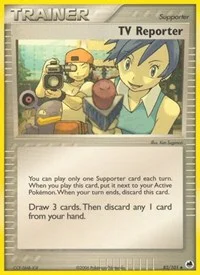 TV Reporter | 82/101 | Reverse Holofoil | Dragon Frontiers