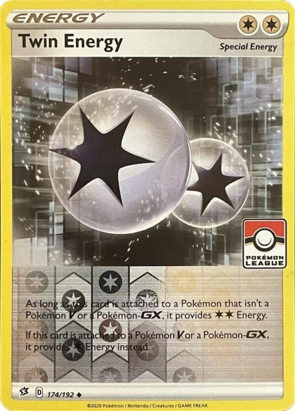 Twin Energy 174/192 Reverse Holofoil League & Championship Cards Twin Energy 174/192 Reverse Holofoil League & Championship Cards