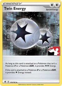 Twin Energy | 174/192 | Holofoil | Prize Pack Series Cards