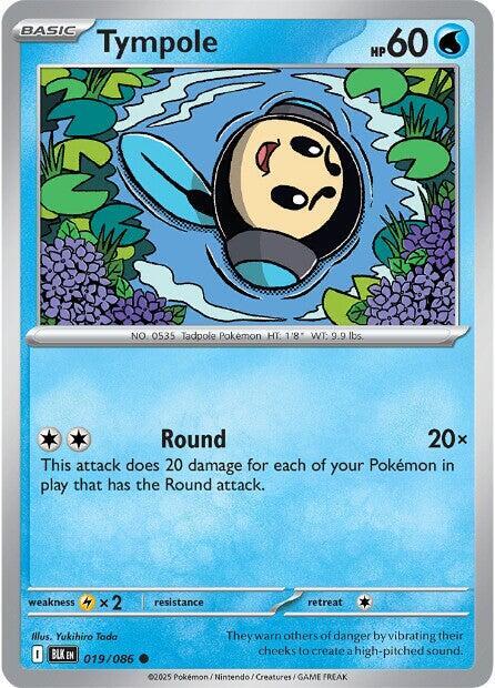 Tympole 019/086 Reverse Holofoil SV: Black Bolt Tympole 019/086 Reverse Holofoil SV: Black Bolt