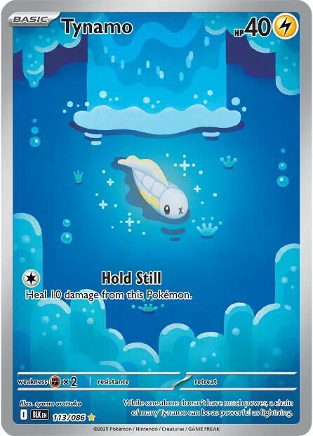 Tynamo 113/086 Holofoil SV: Black Bolt Tynamo 113/086 Holofoil SV: Black Bolt