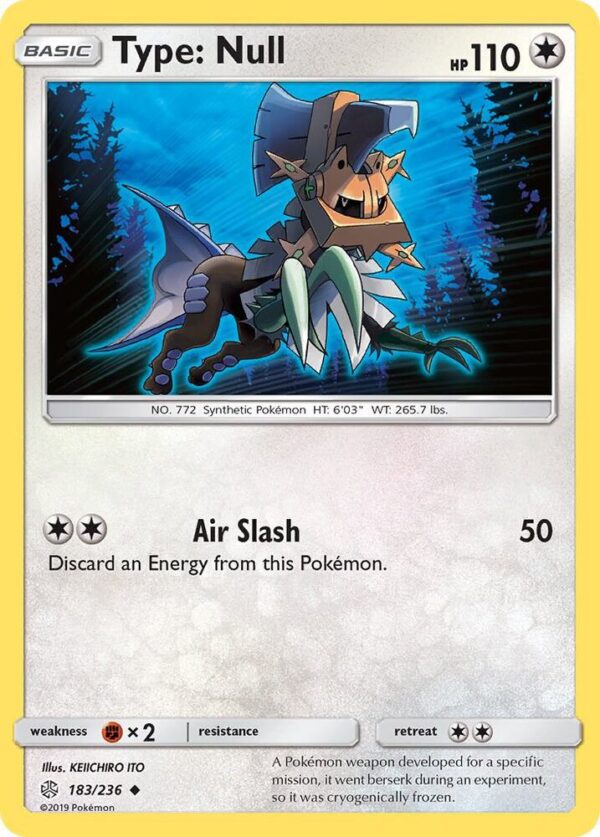 Type: Null 183/236 Normal SM – Cosmic Eclipse Type: Null 183/236 Normal SM – Cosmic Eclipse